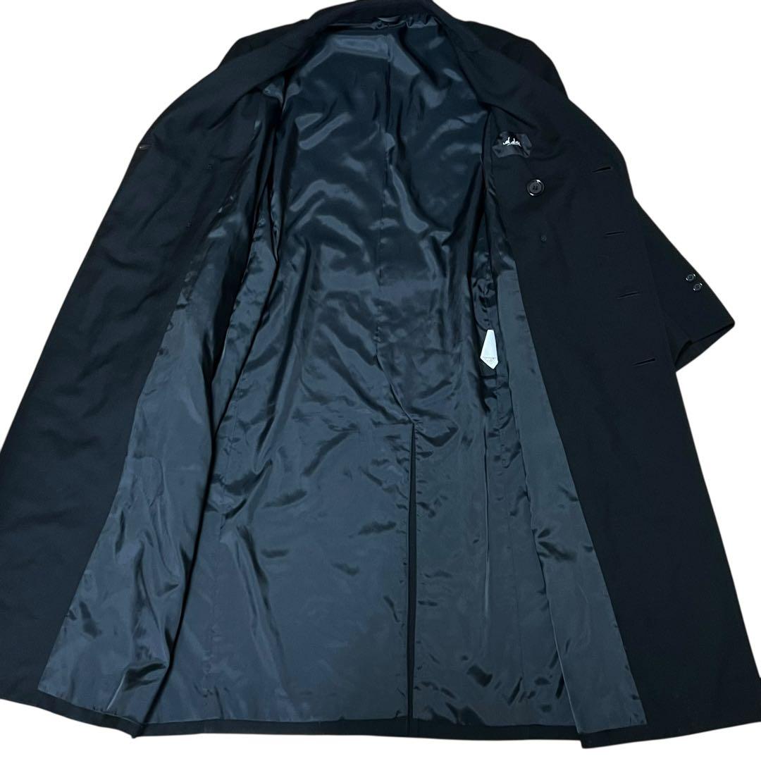 極美品 yohji yamamoto A.A.R ウールトレンチコート ブラック