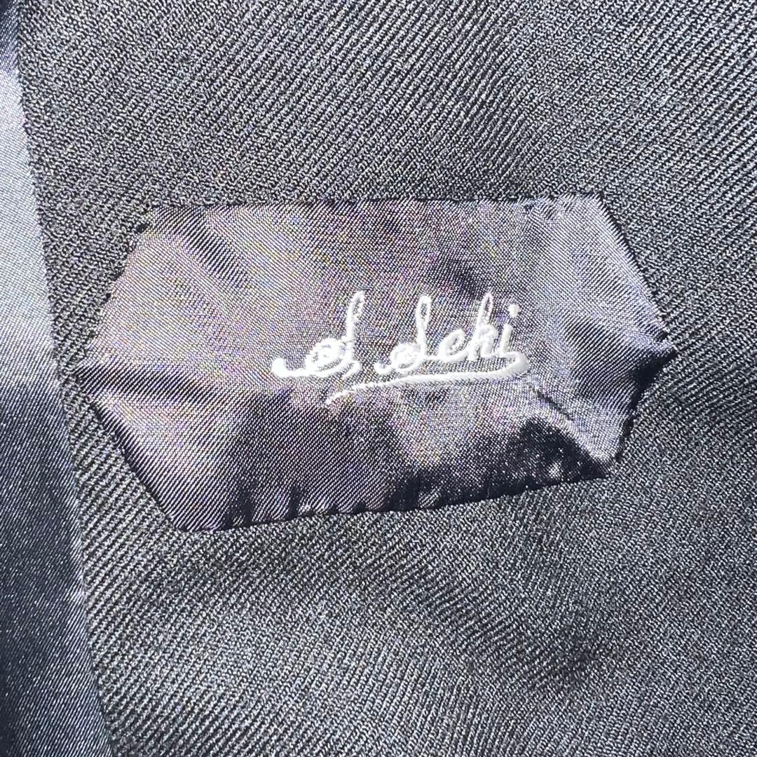 極美品 yohji yamamoto A.A.R ウールトレンチコート ブラック
