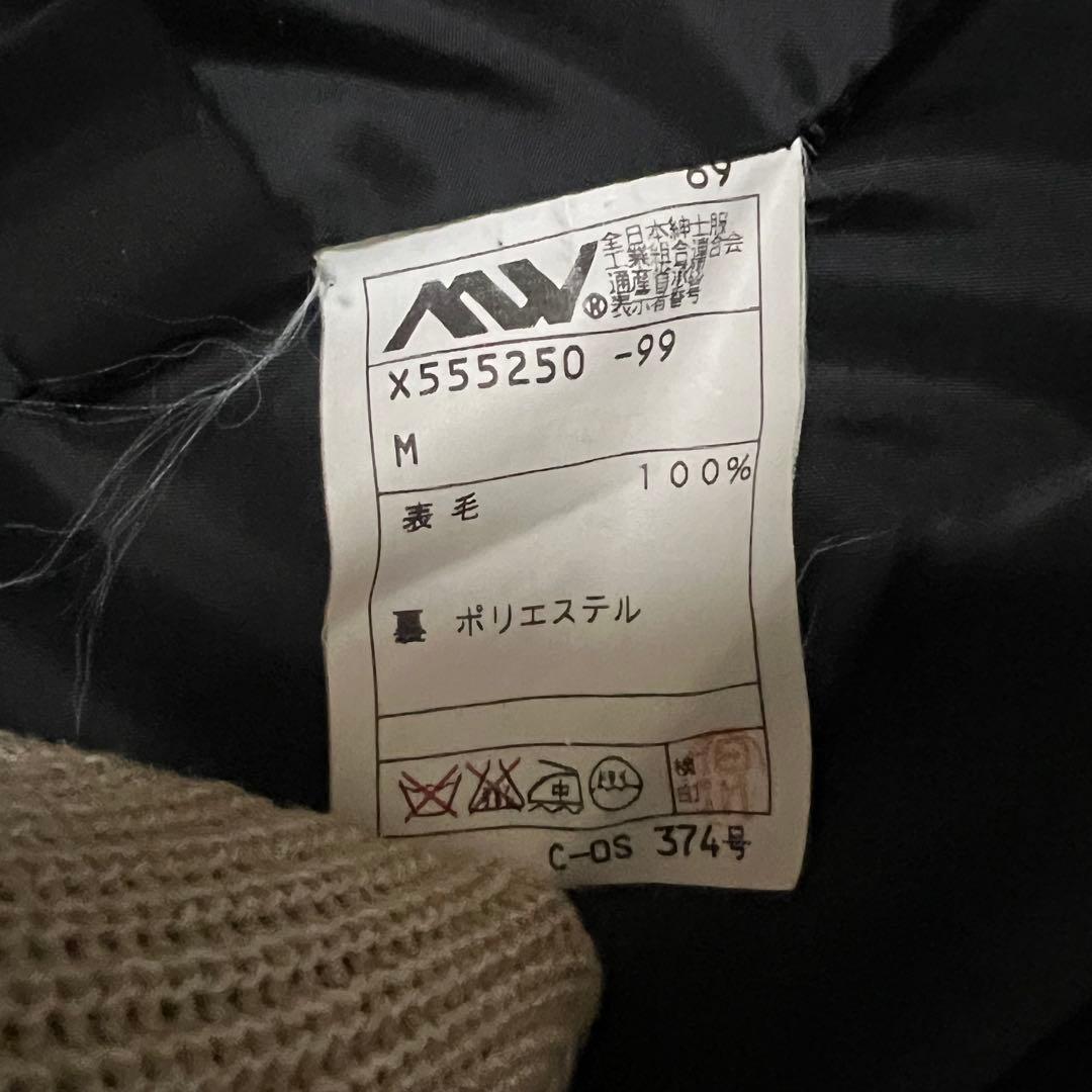 極美品 yohji yamamoto A.A.R ウールトレンチコート ブラック