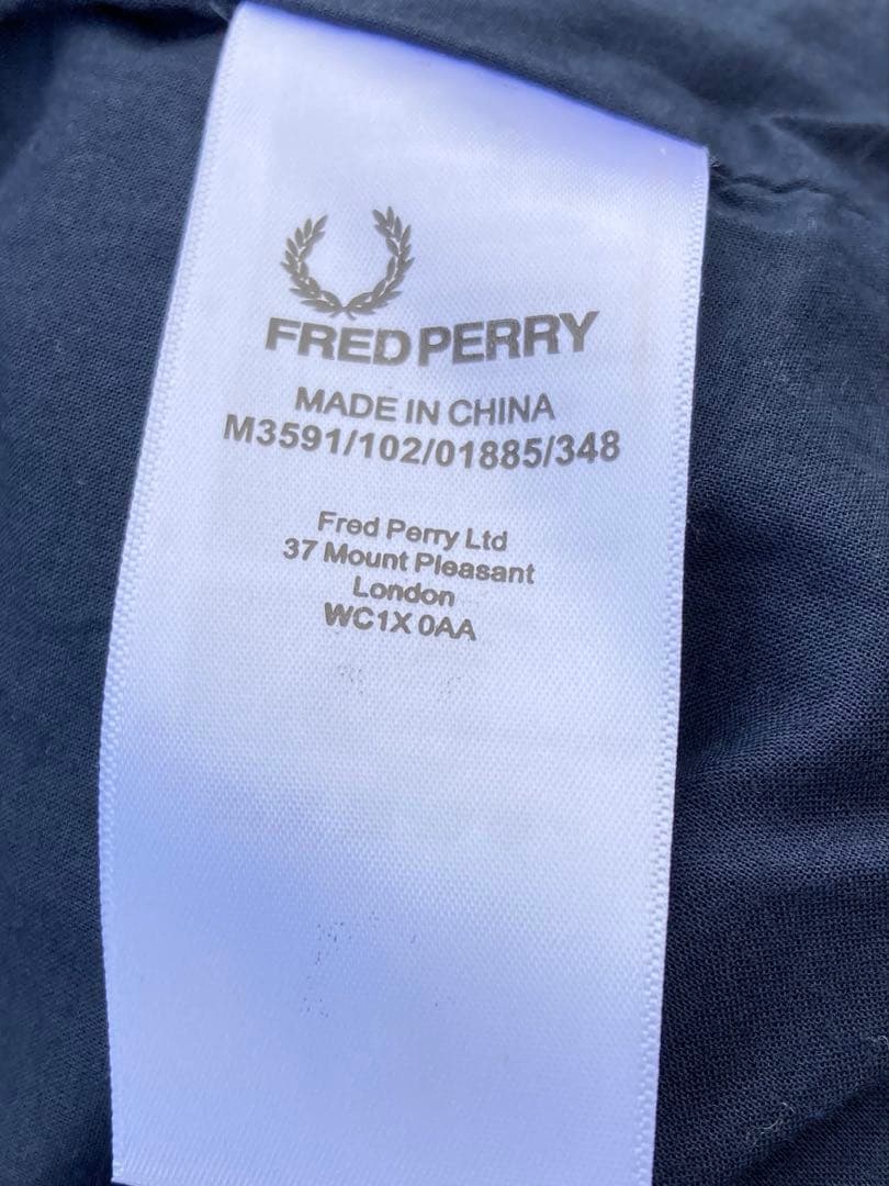 FRED PERRY ネイビー ブルゾン 38
