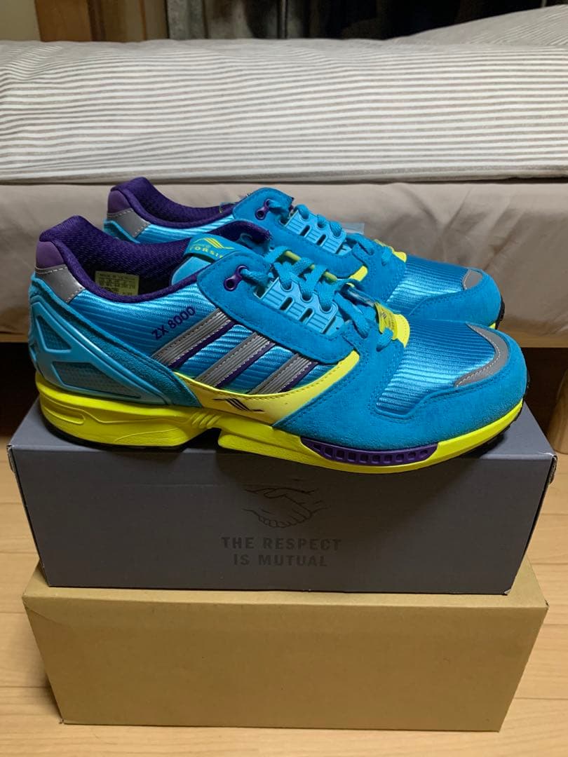 アディダス ZX 8000 JC & MT コンソーシアム ブルー