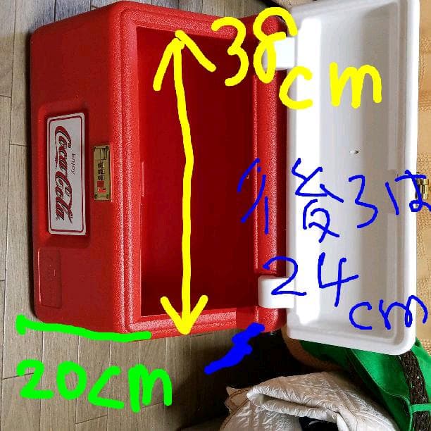 コカ・コーラ　クーラーボックス？ポスト？