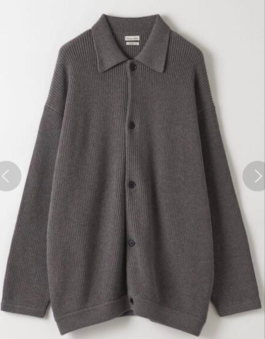 Steven Alan コットン/カシミヤ　ポロカーディガン
