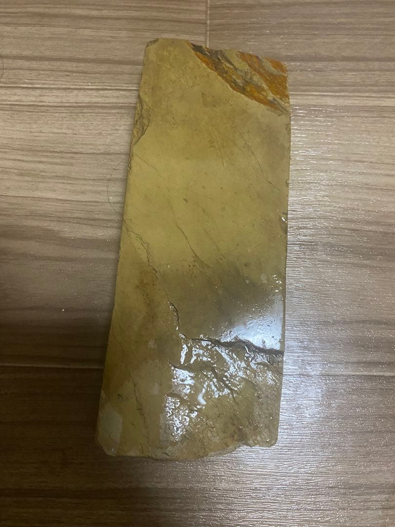 天然石 砥石 黄褐色 長方形