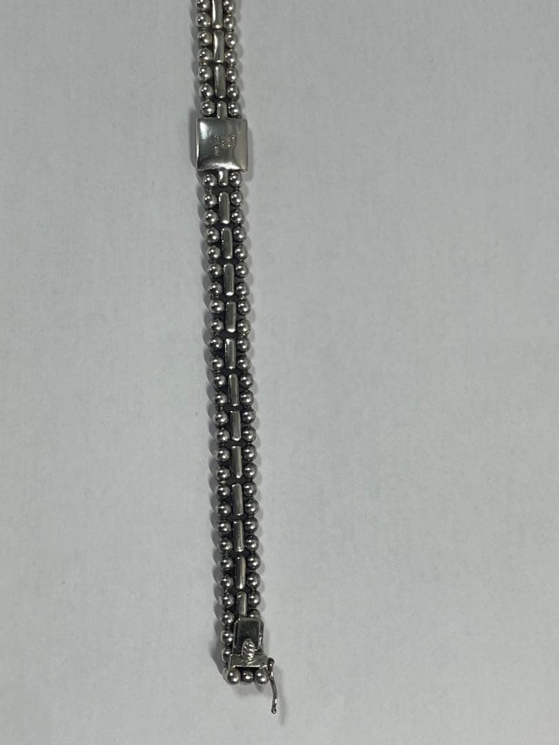 最終值下SV925/K18金ブレスレット