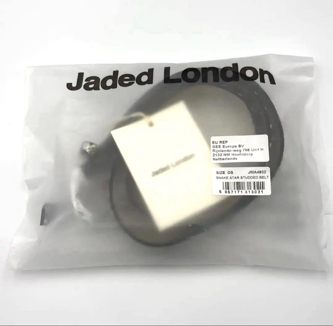 JADED LONDON　新品タグ付　スネーク柄　ベルト　24時間以内発送