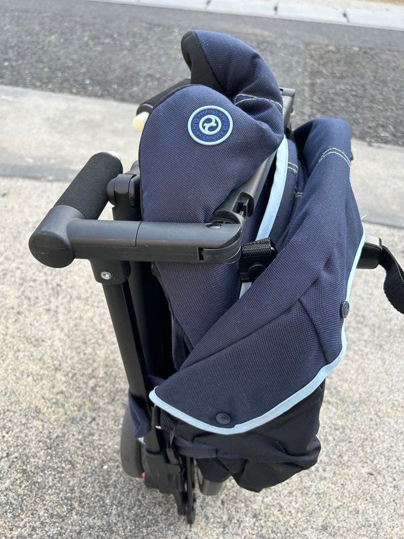 Cybex リベル　2022ネイビー ベビーカー 5点式ハーネス