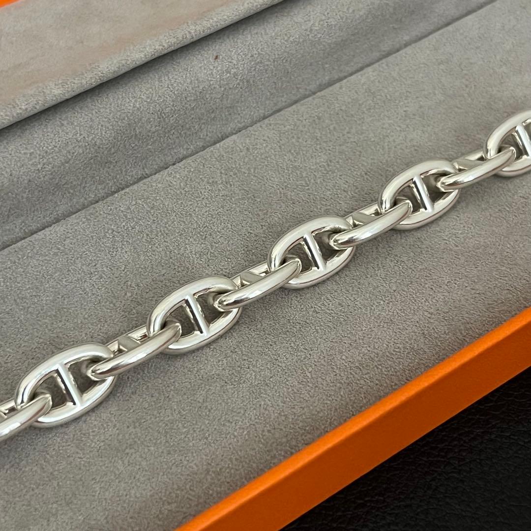 HERMÈS（エルメス） シェーヌダンクル ブレスレット MM（16コマ）