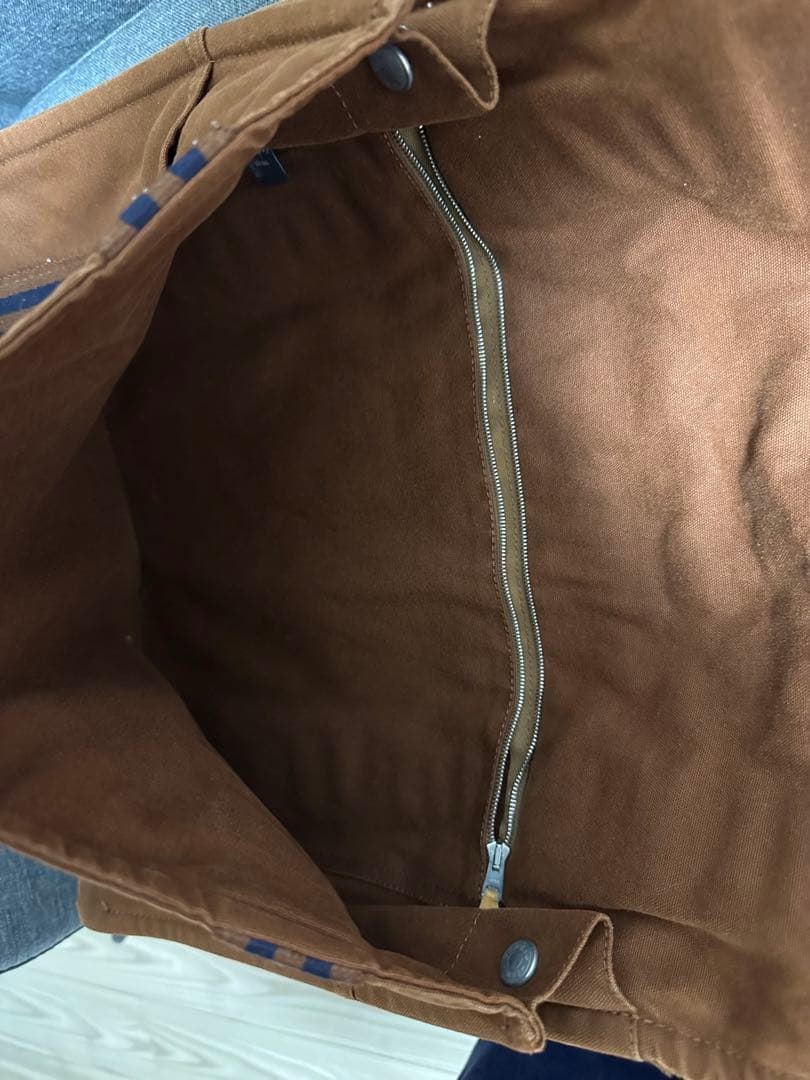 HERMES バッグ　ショルダーバッグ　布素材