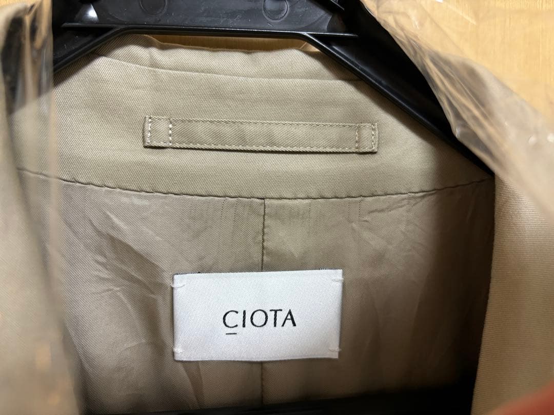 ciota シオタ　タイロッケンコート　21aw