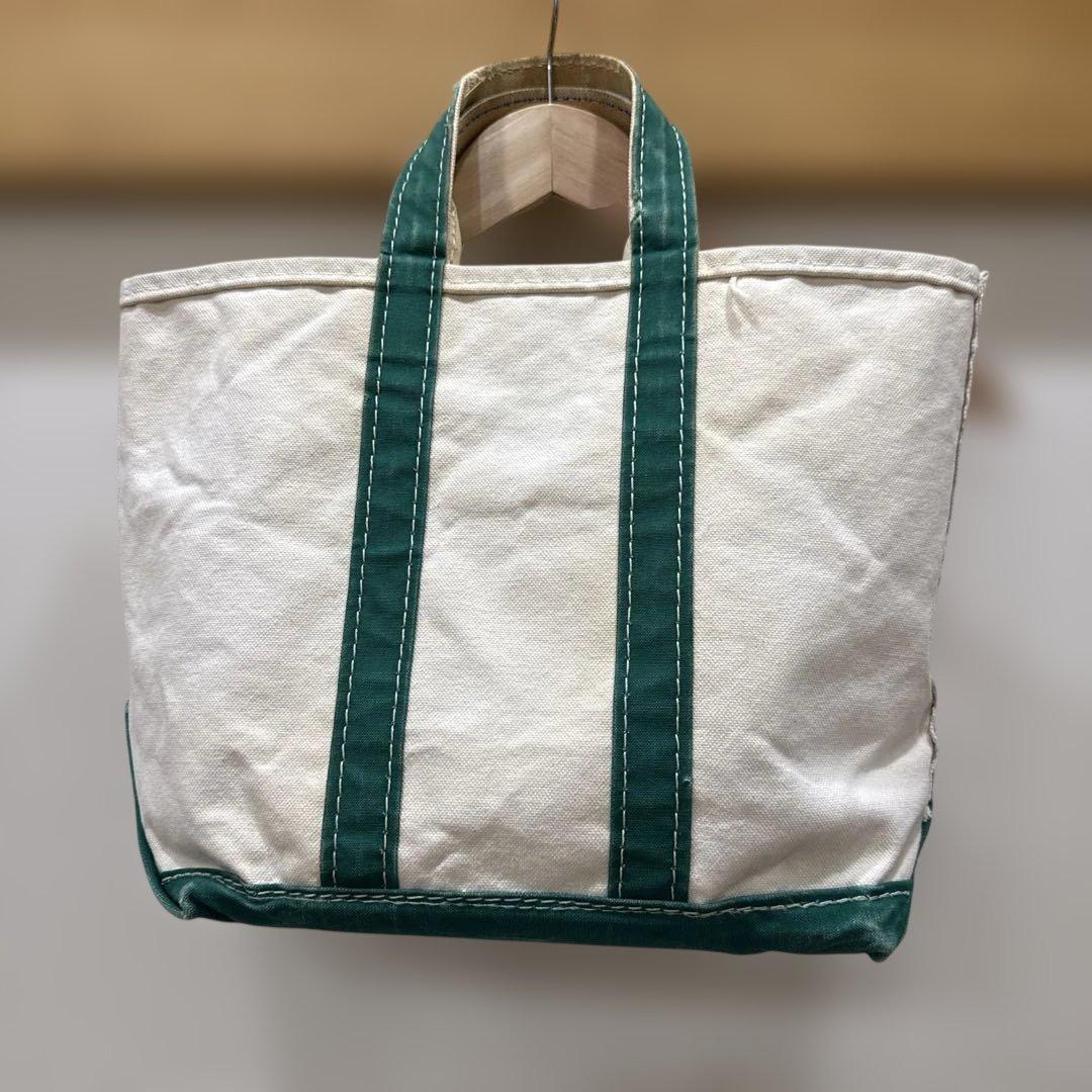 L.L.Beanエルエルビーン 80's 2色 ギザタグ トートバック グリーン