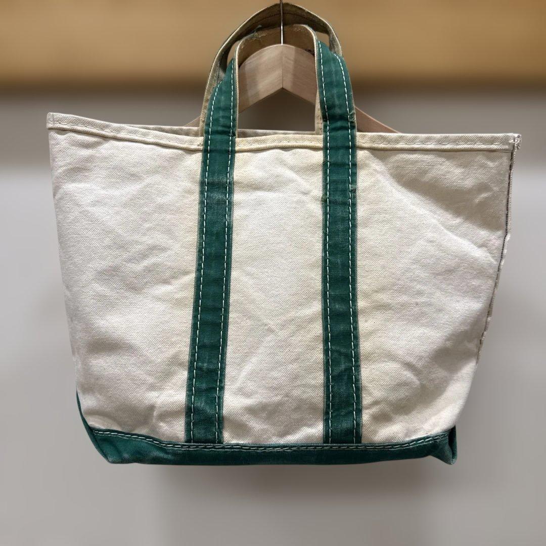 L.L.Beanエルエルビーン 80's 2色 ギザタグ トートバック グリーン