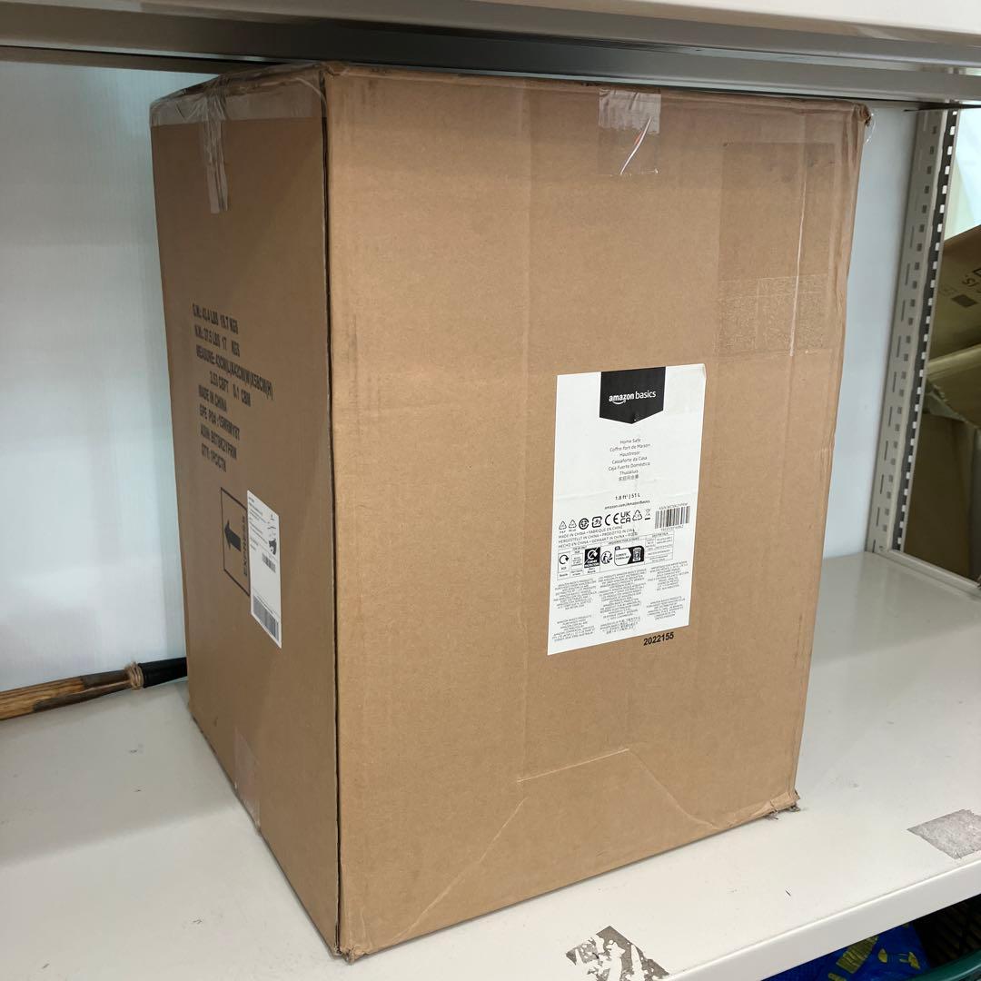未使用 amazonbasics セキュリティ金庫 黒 51L テンキー式