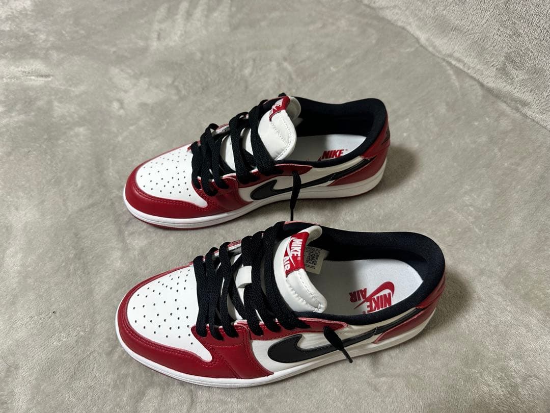 靴 Nike AirJordan1 RetroLow OG Chicago2025
