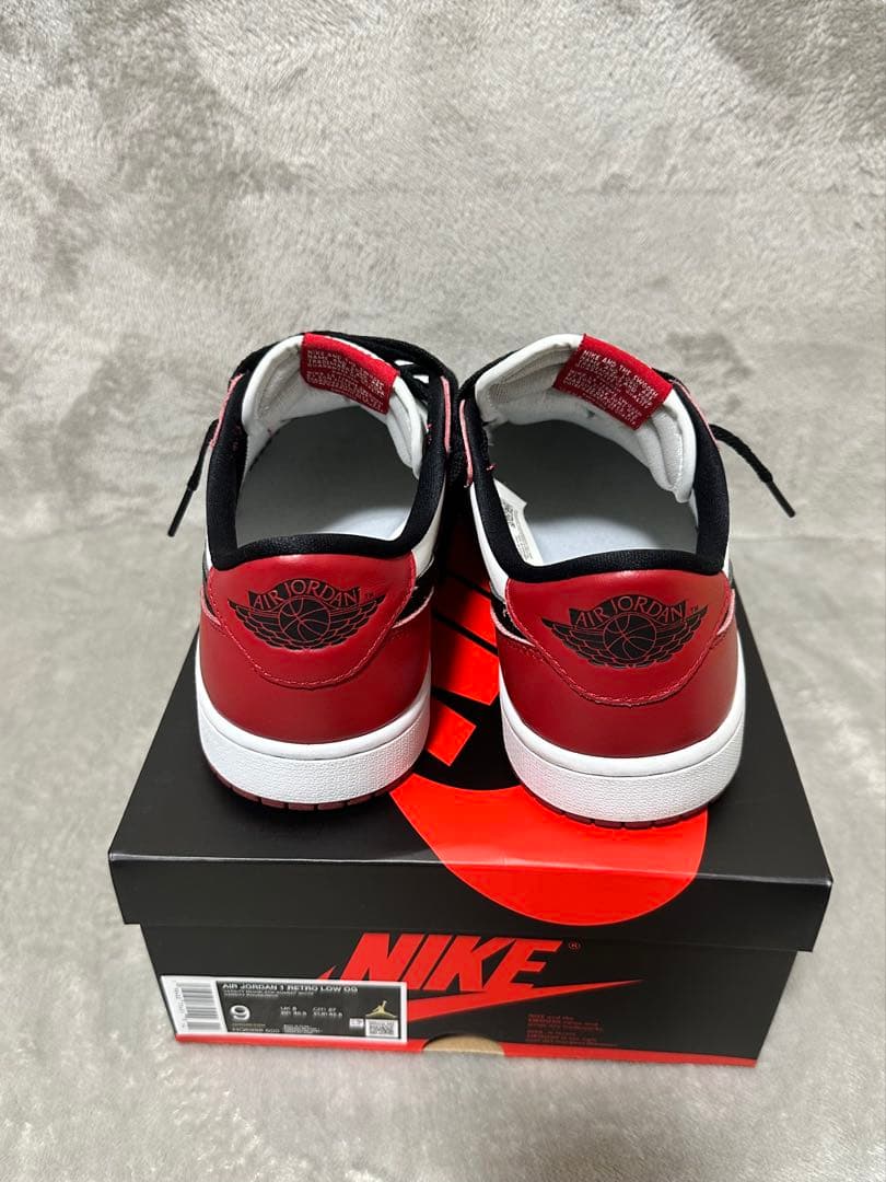 靴 Nike AirJordan1 RetroLow OG Chicago2025