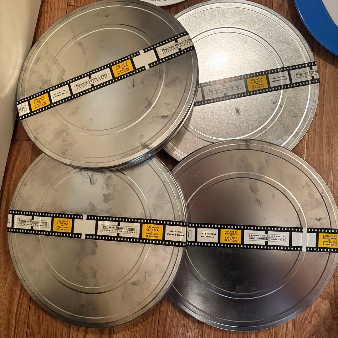 激レアPhilippe Deshoulieres Cinema 大皿　4枚