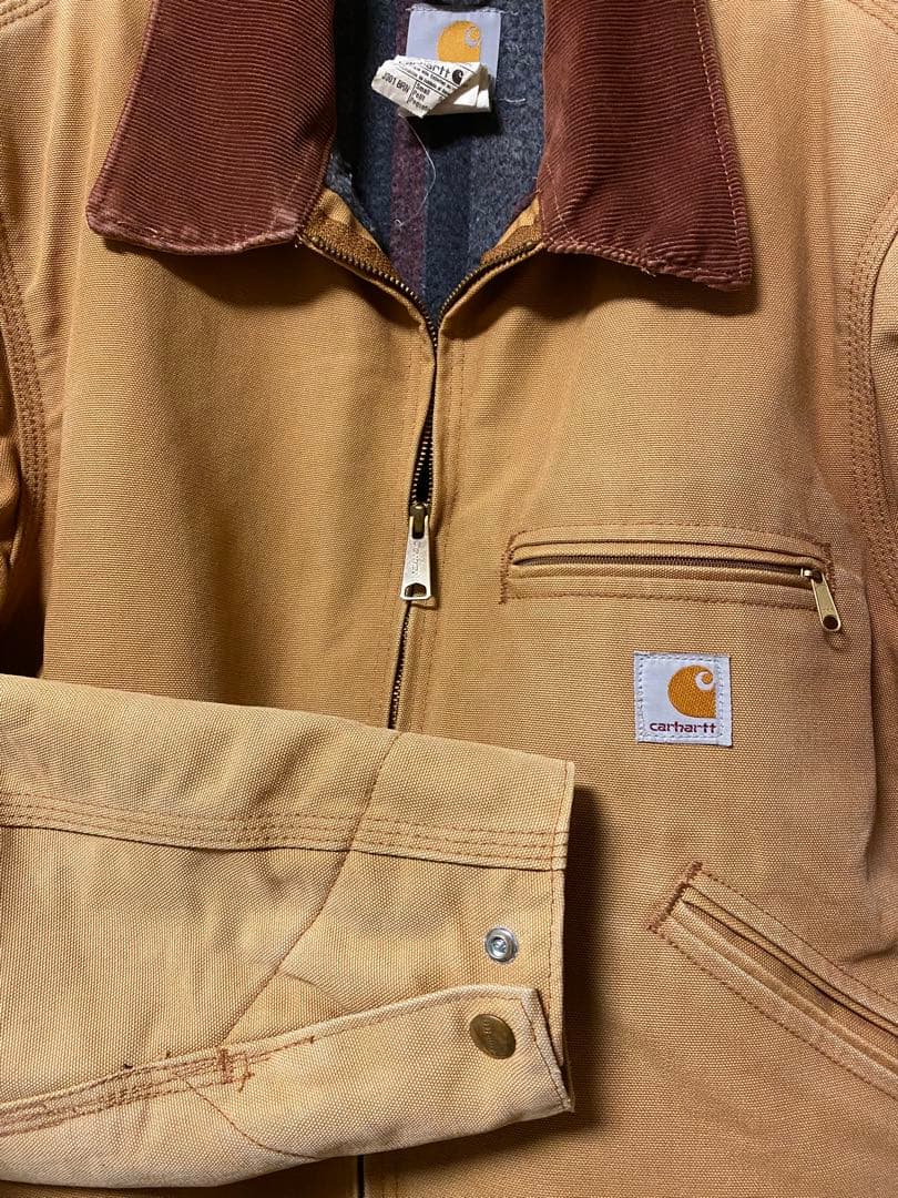Carhartt デトロイトジャケット J001 BRN サイズS カーハート