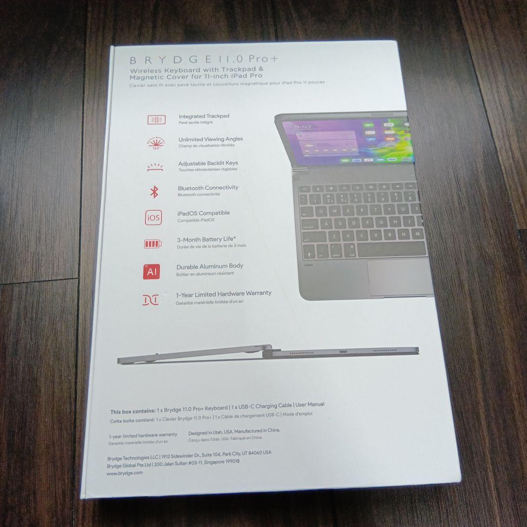 BRYDGE ワイヤレスキーボード 11インチ iPad Pro第二世代第一世代