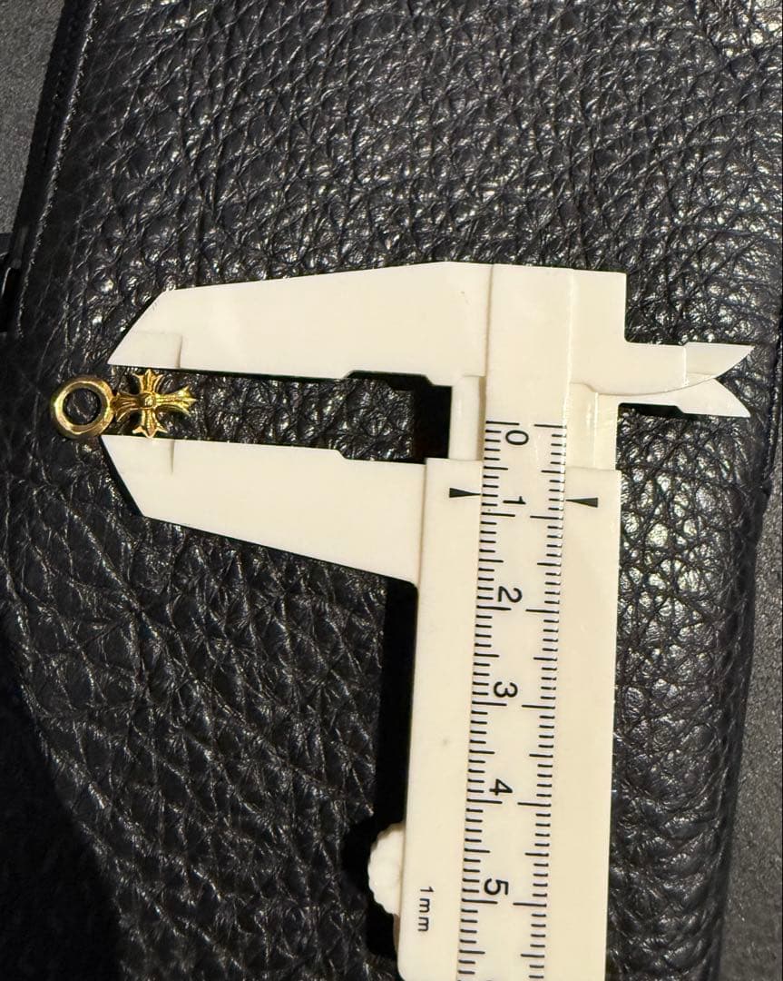 け*ゅ様 【良品】CHROME HEARTS クロムハーツ 22K スタックチャ