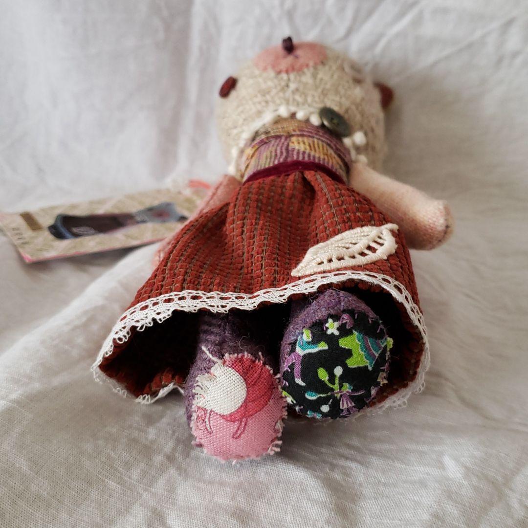 かとうゆりあ　ハンドメイド　人形　ベア　手作り