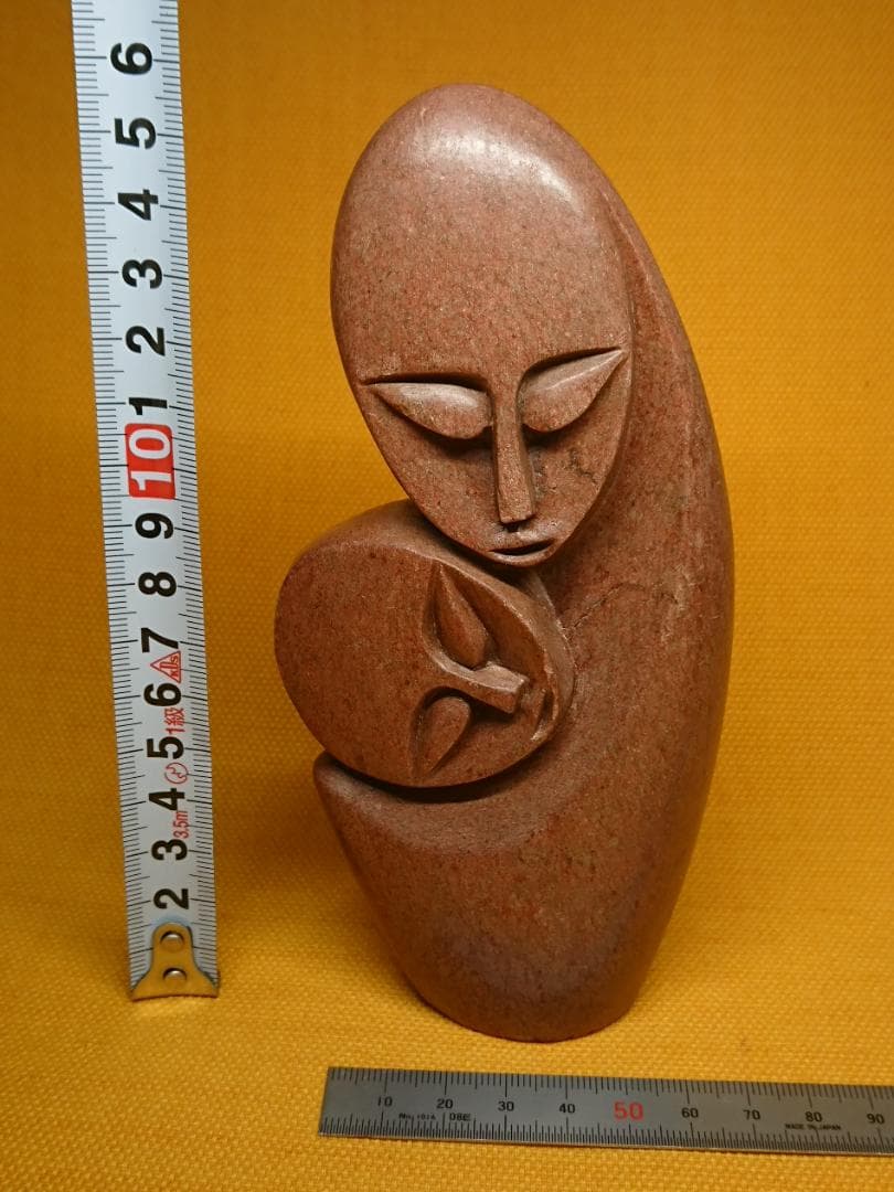 アート　人形　天然石　彫刻　彫像　置物　インテリア　工芸品　美術品　A1261