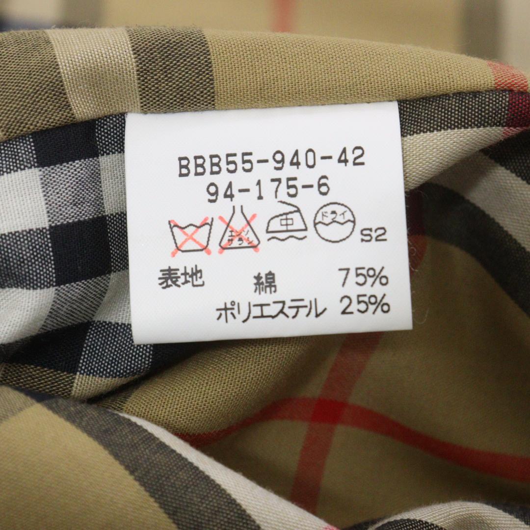 【極美品】Burberrys ステンカラーコート ノバチェック ライナー XL