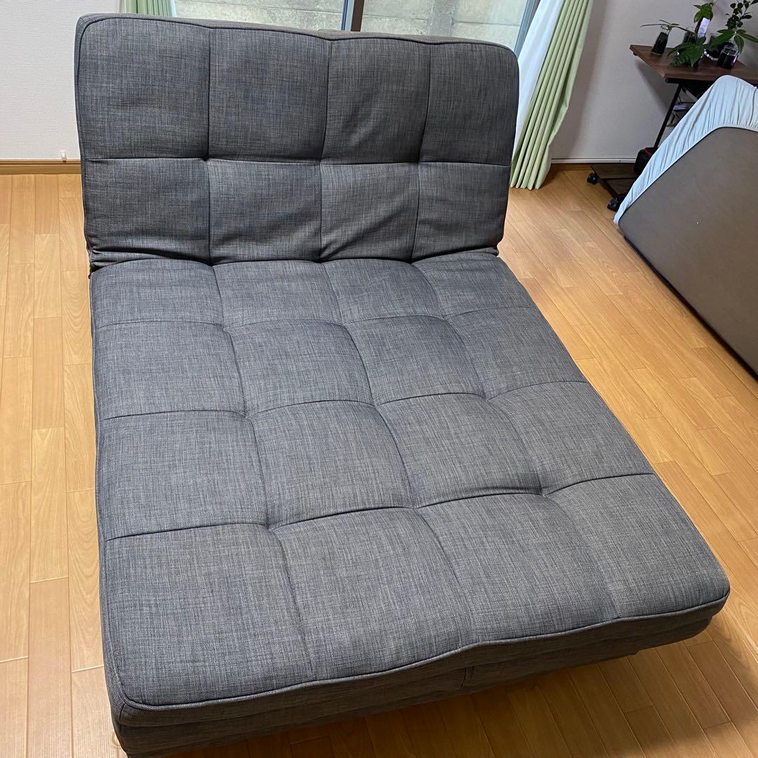ソファ 3人掛け グレーオシャレ ソファーベッド