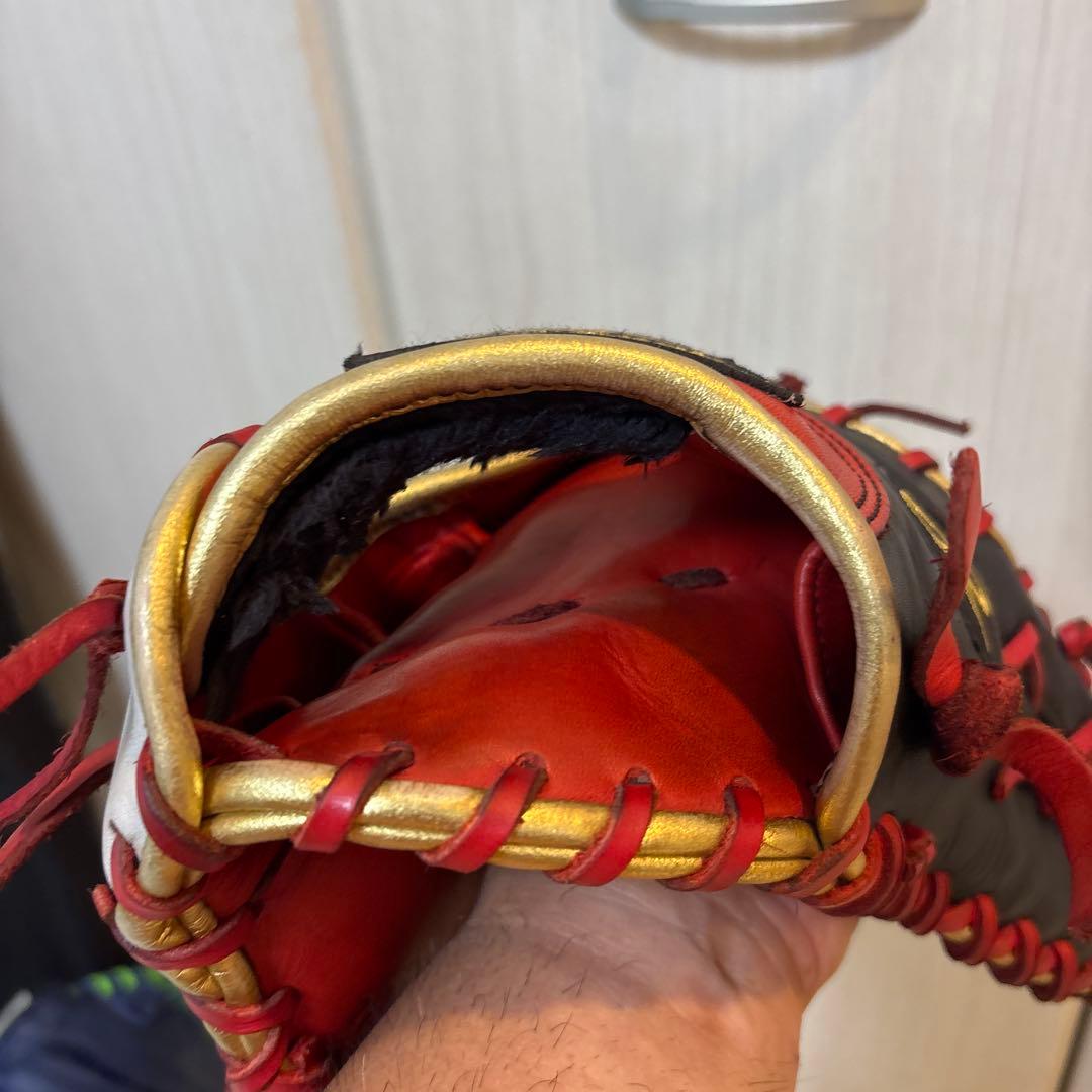 Rawlings 軟式一般　ファーストミット　白/黒/赤
