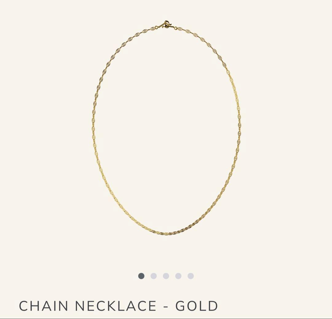 アクセサリー POINTLESS JOURNEY CHAIN NECKLACE - GOLD