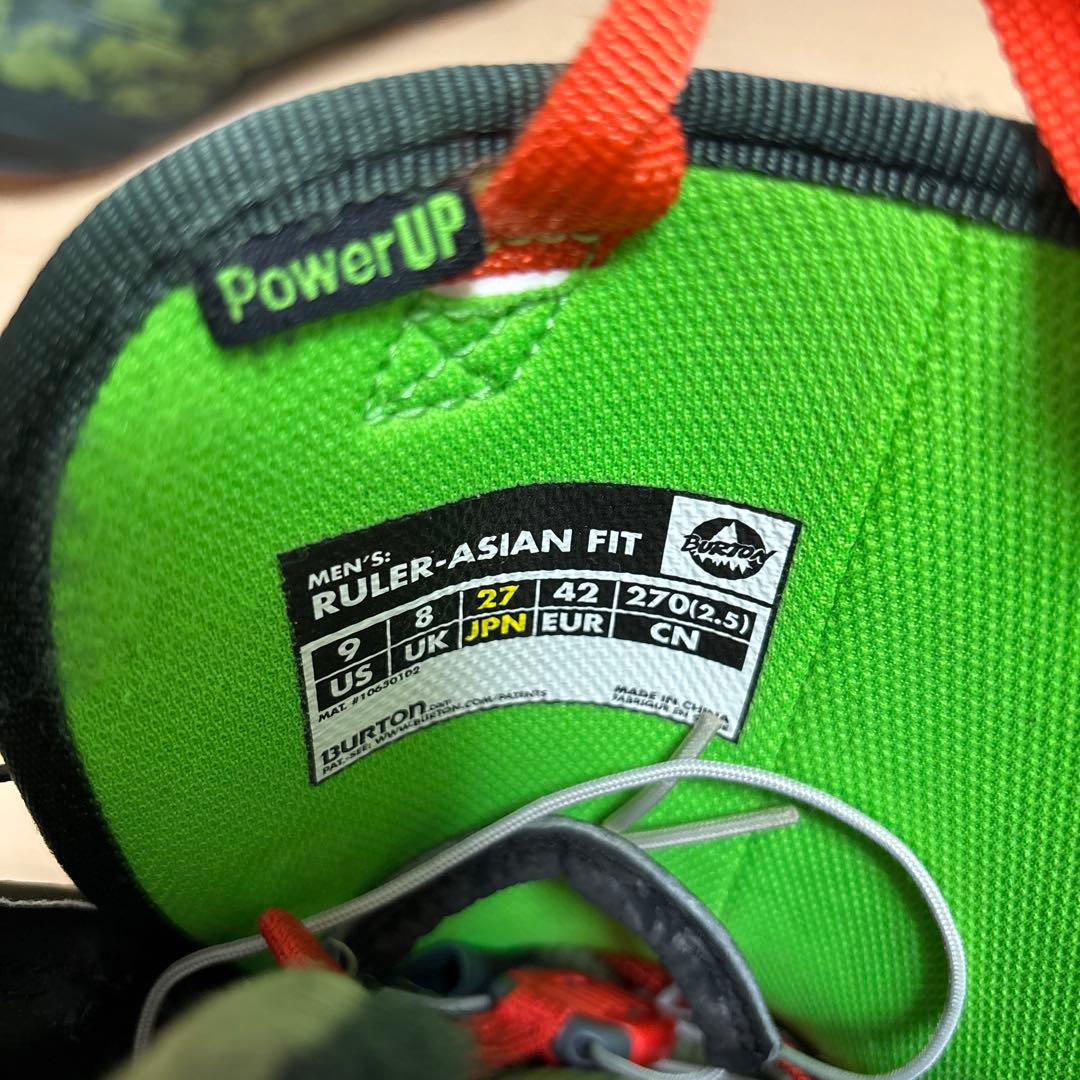 Burton Ruler-Asian Fit スノーボードブーツ 27cm