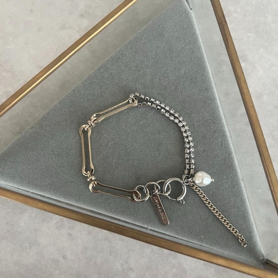 【新品】Justine Clenquet Janice ブレスレット パール