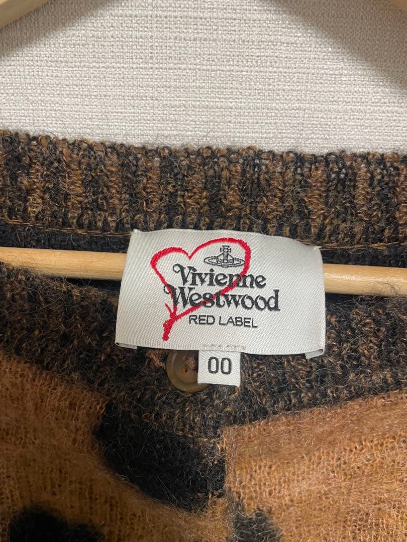 Vivienne Westwood RED LABEL レオパードカーディガン