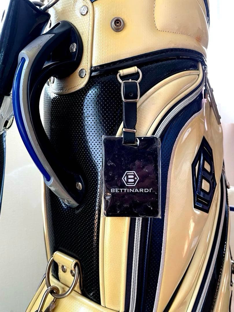 BETTINARDI キャディバッグ ホワイト/ネイビー【希少品】