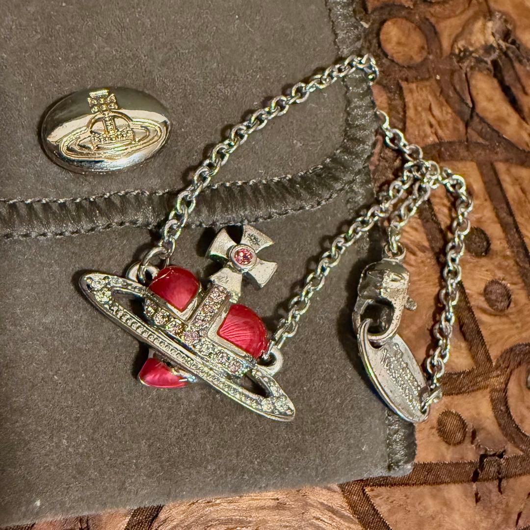 お箱類込正規品Vivienne Westwood ディアマンテハートブレスレット