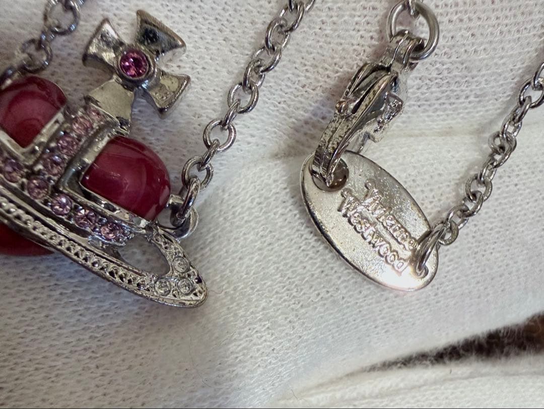 お箱類込正規品Vivienne Westwood ディアマンテハートブレスレット