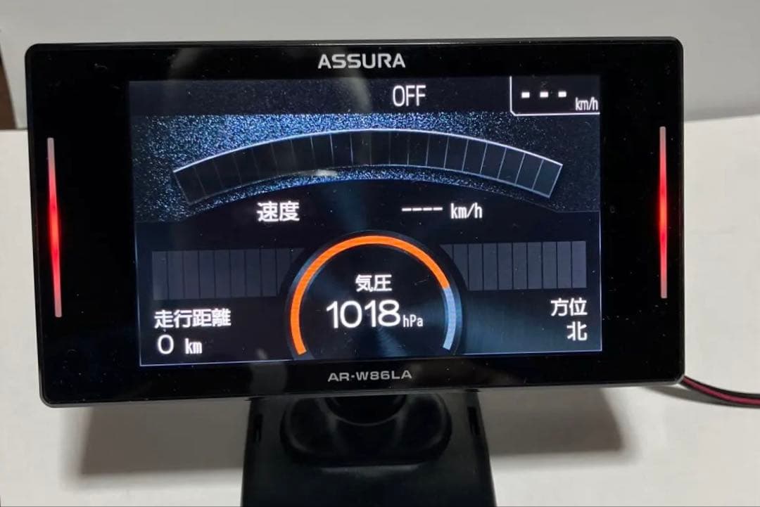 【セルスターレーダー探知機. AR−Ｗ.86 LA】【説明書付】