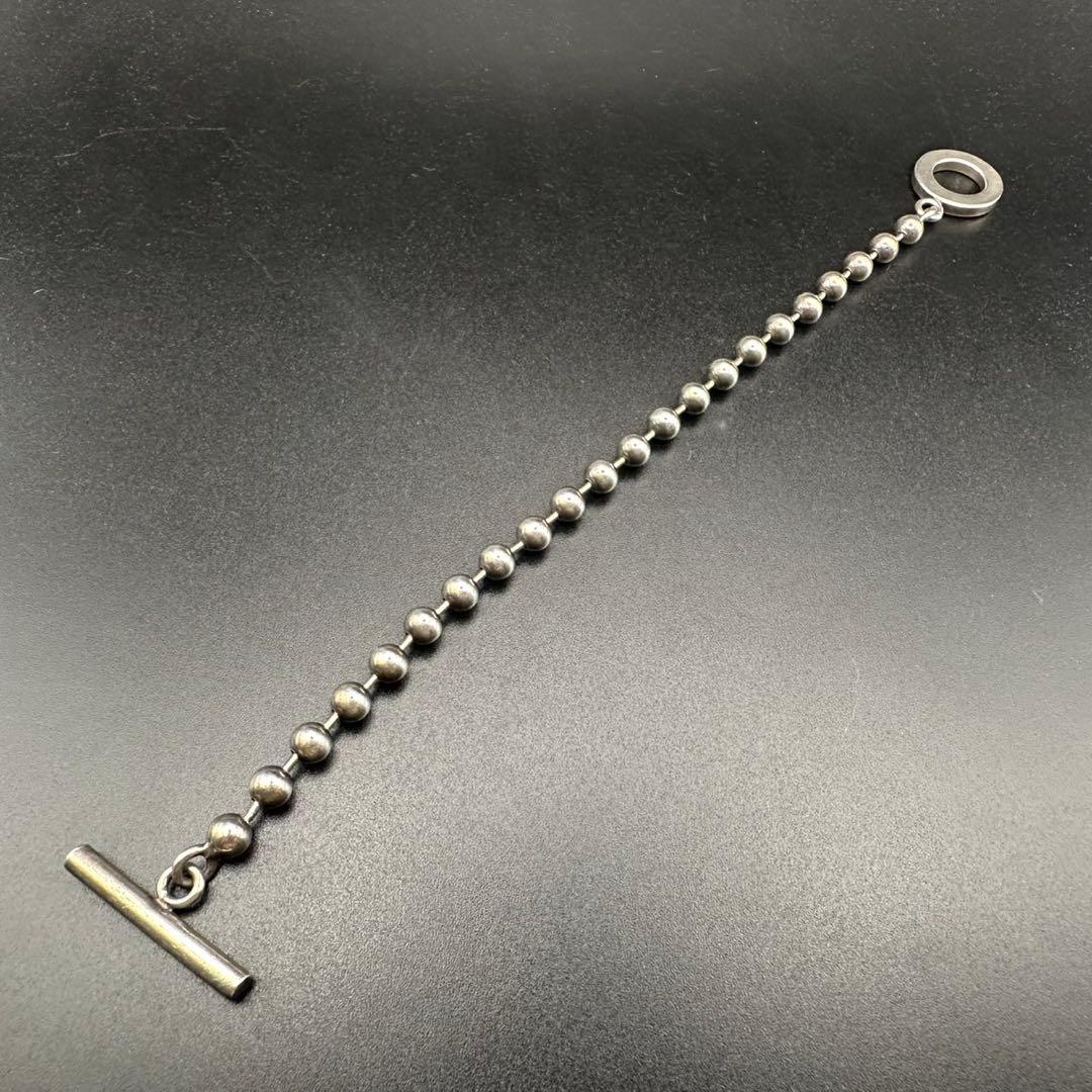 極美品✨　GUCCI　グッチ　ブレスレット　ボールチェーン　ロゴ　1536