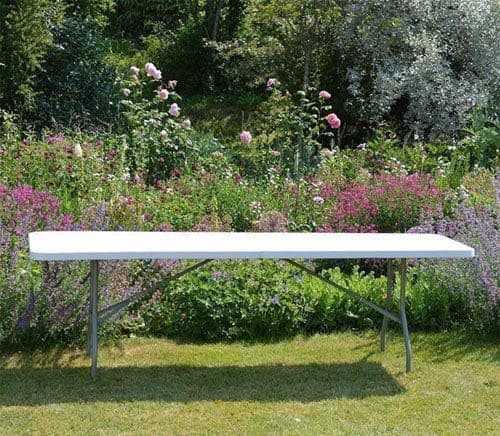 折りたたみ アウトドア フォールディング テーブル 2400mm テーブルクロス