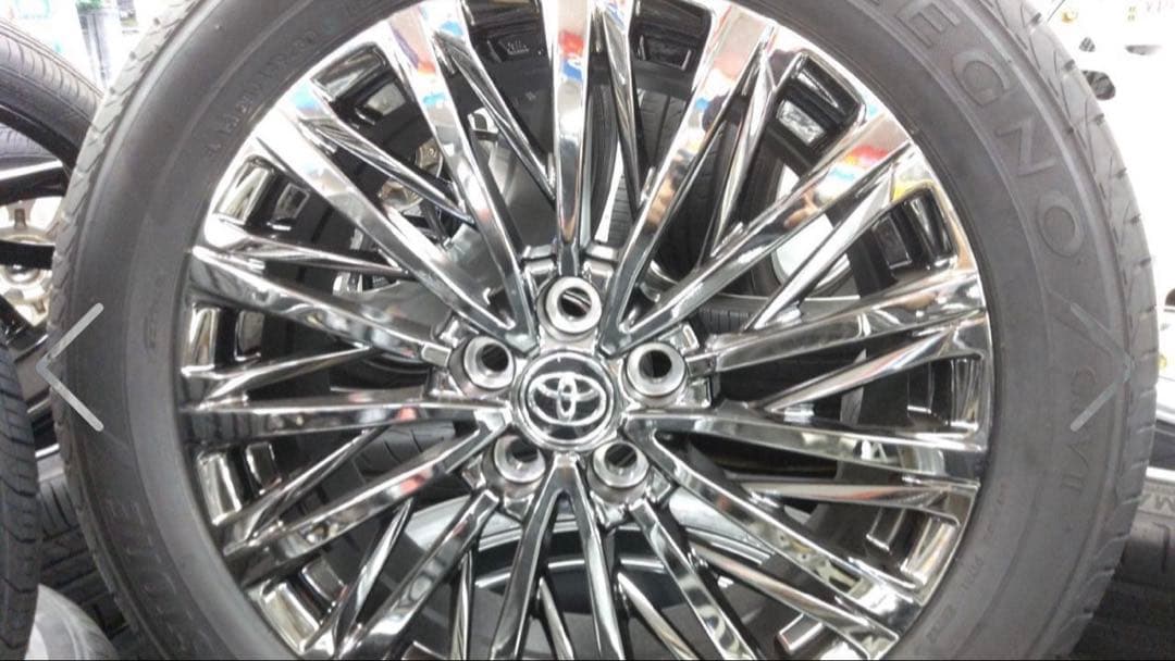 値下げしました　新品REGNO GR-VⅡ 225/55R19 タイヤのみ4本