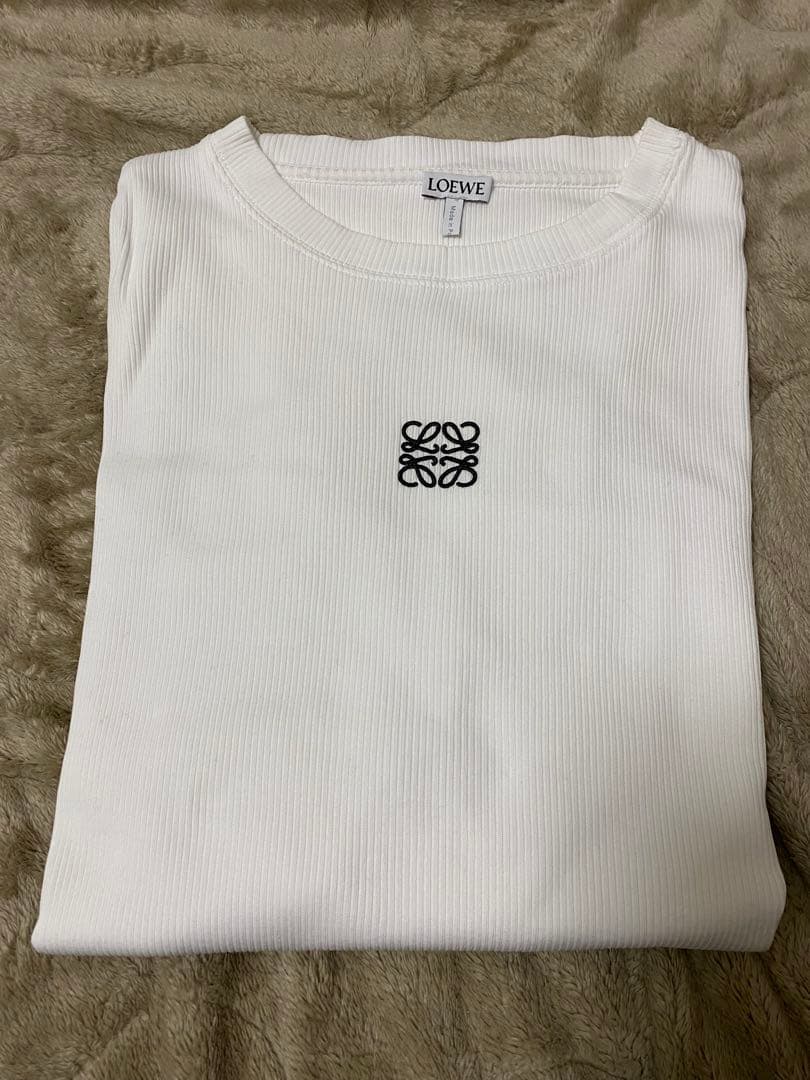 LOEWE LONG SLEEVE T-SHIRT ホワイト