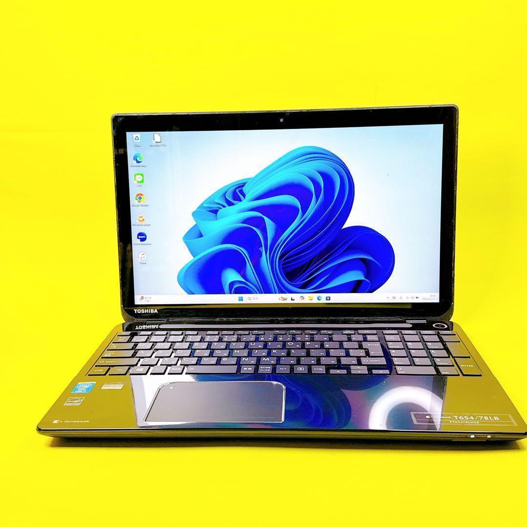 タッチパネル⭐️新品SSD &i7⭐️windows11 ノートパソコン カメラ