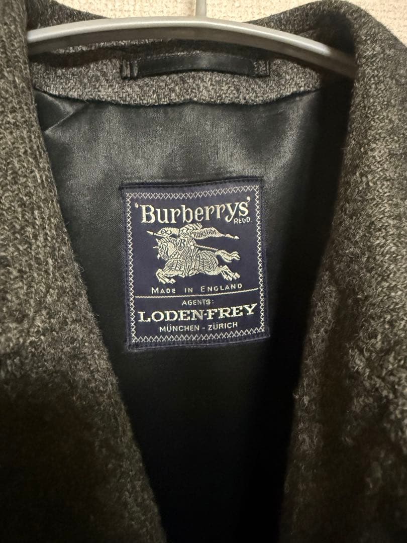 Burberrys Harris Tweed コート グレー