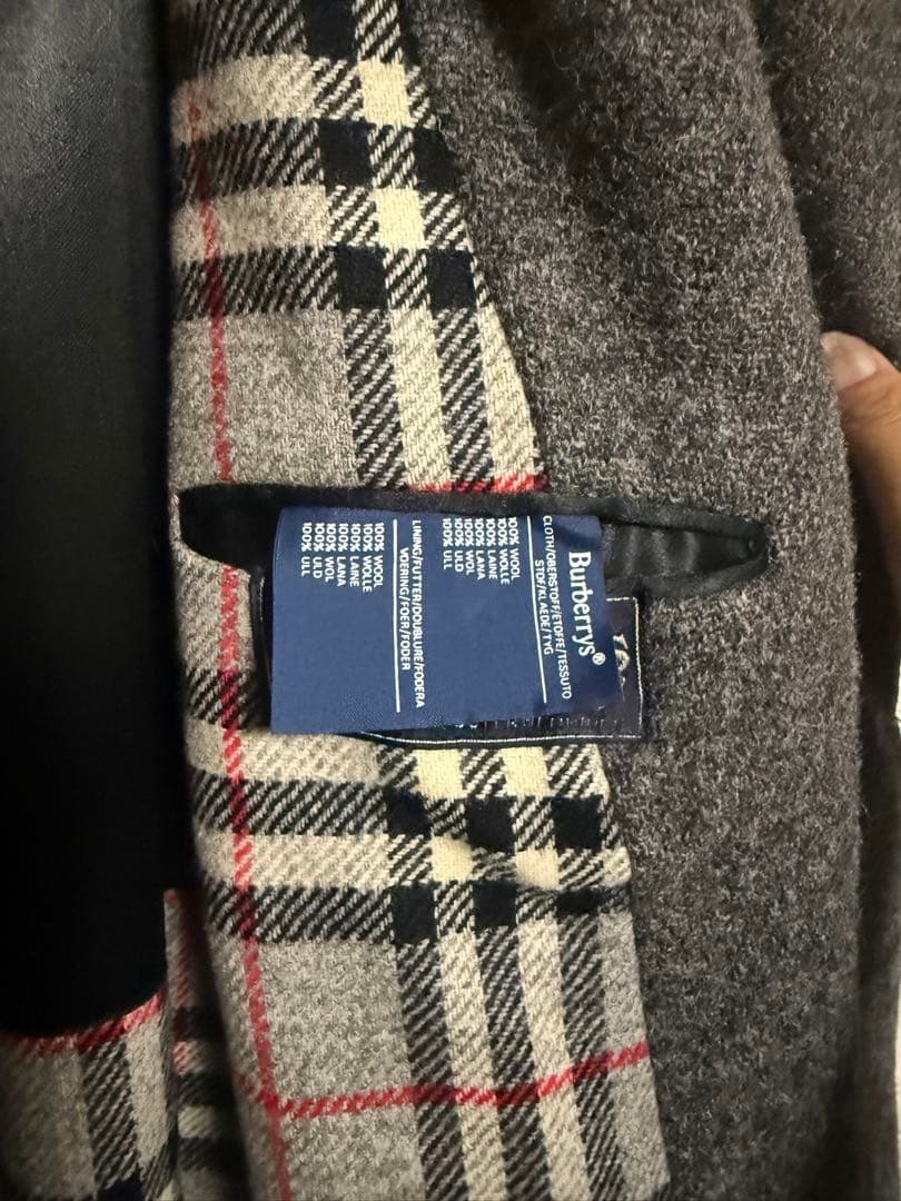 Burberrys Harris Tweed コート グレー