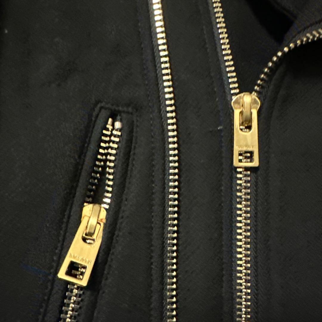 ブラック ダブルライダースジャケット　ZADIG&VOLTAIRE ザディグ エ