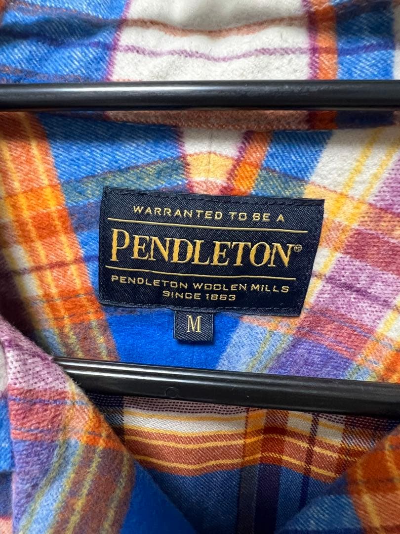 PENDLETON ボードシャツ 開襟 M