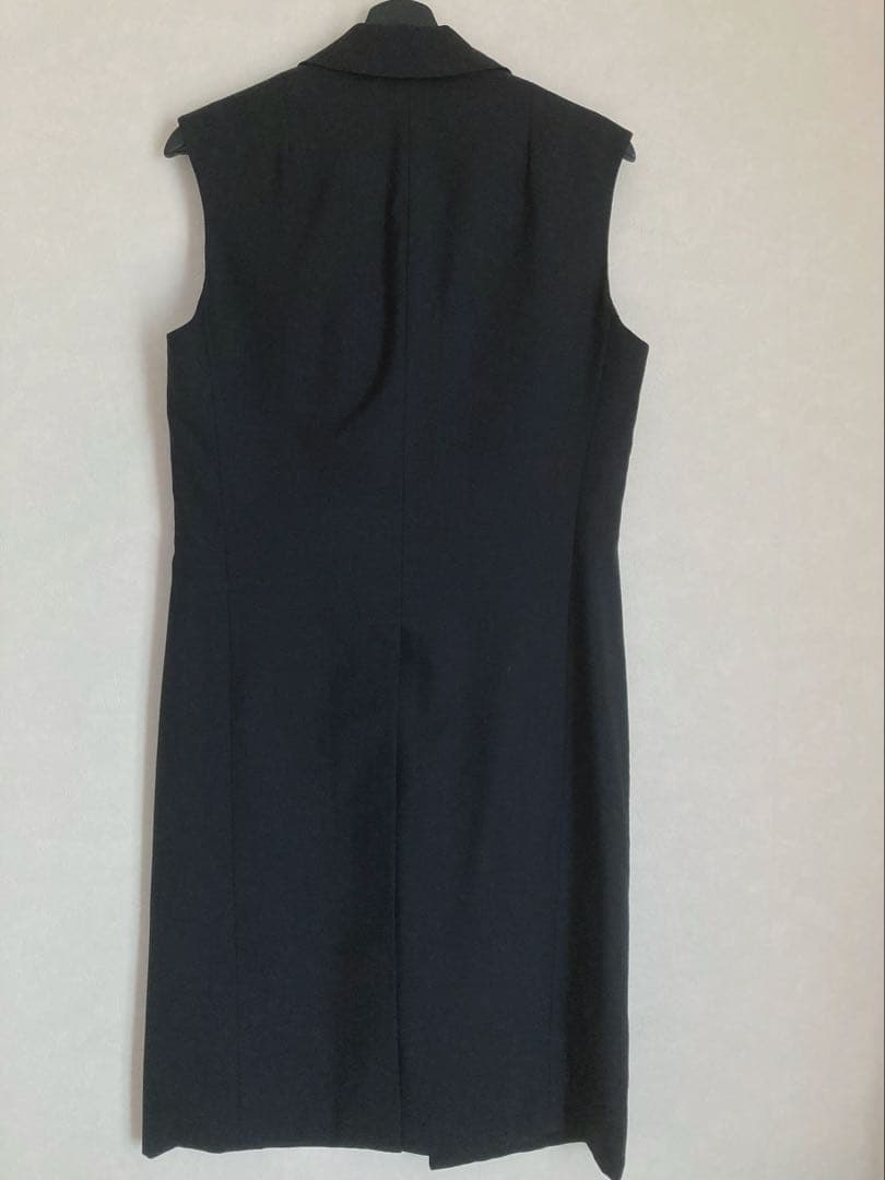 限定価格/RAF SIMONS2005ss/ロングジレ/黒/46/ラフシモンズ