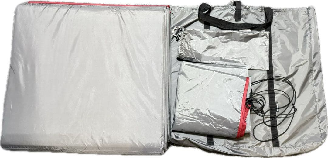 美品　スノーピーク　エントリー2ルームエルフィールド　純正マットシートセット付