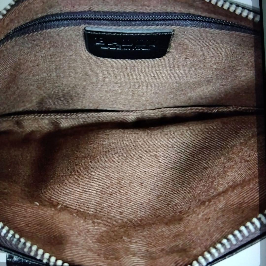 BALLY ボディバッグ コンパクト 黒