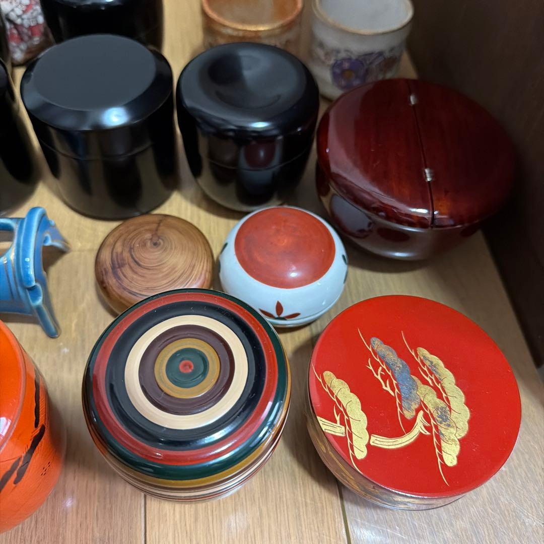 棗、箸置、香合セット