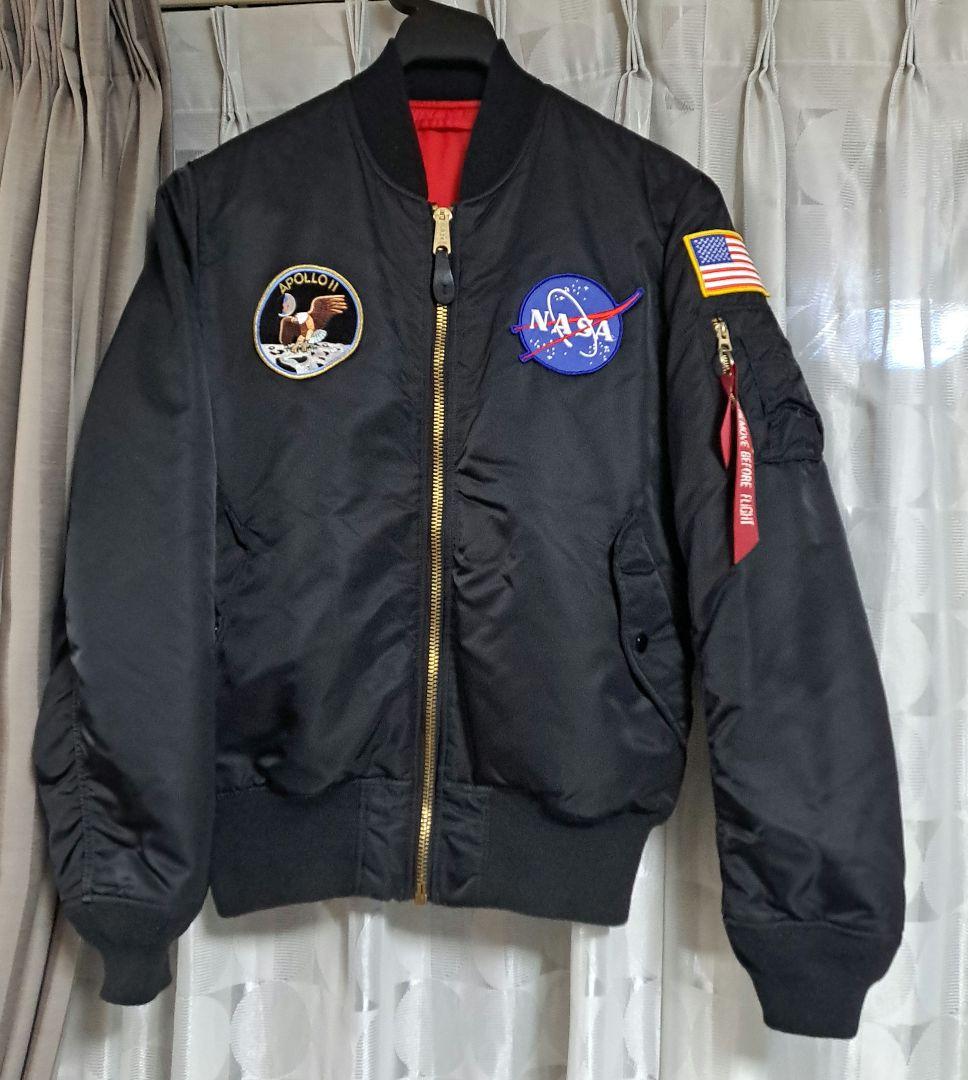 a*u様 NASA APOLLO MA1 フライトジャケット　サイズXL